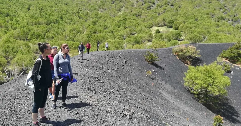Trekking mattutino sull'Etna da Taormina